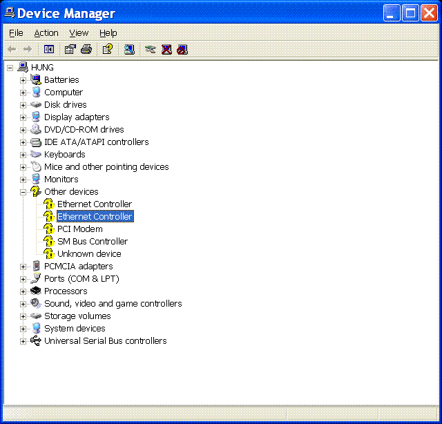 ethernet controller drivers for windows xp professional